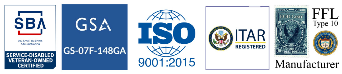 Bar logo EOD Gear SDVOSB Manufacturer